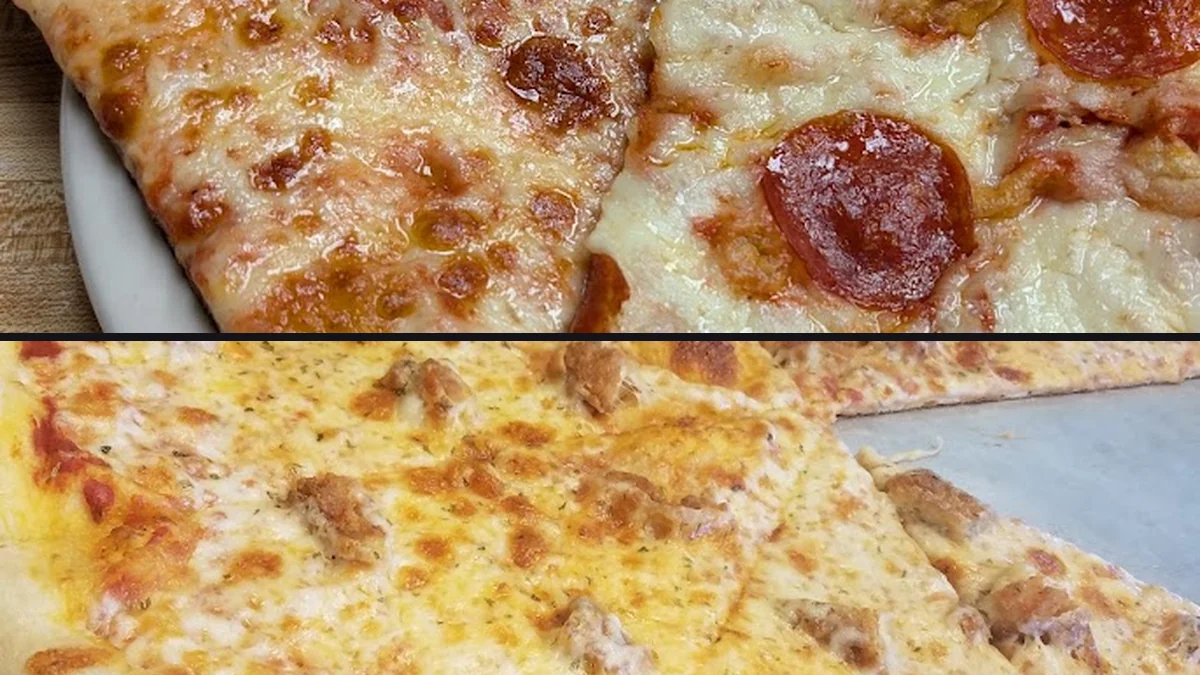 Golden crust and melted cheese